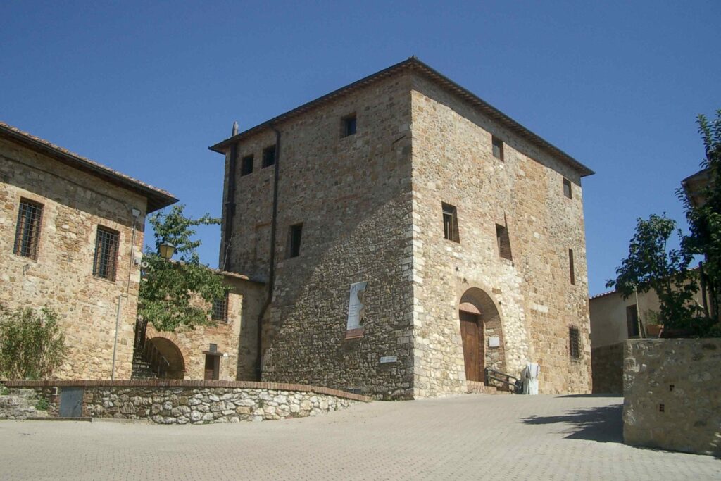 Palazzo Vescovile di Murlo, provincia di Siena, sede del Museo Civico Etrusco di Murlo